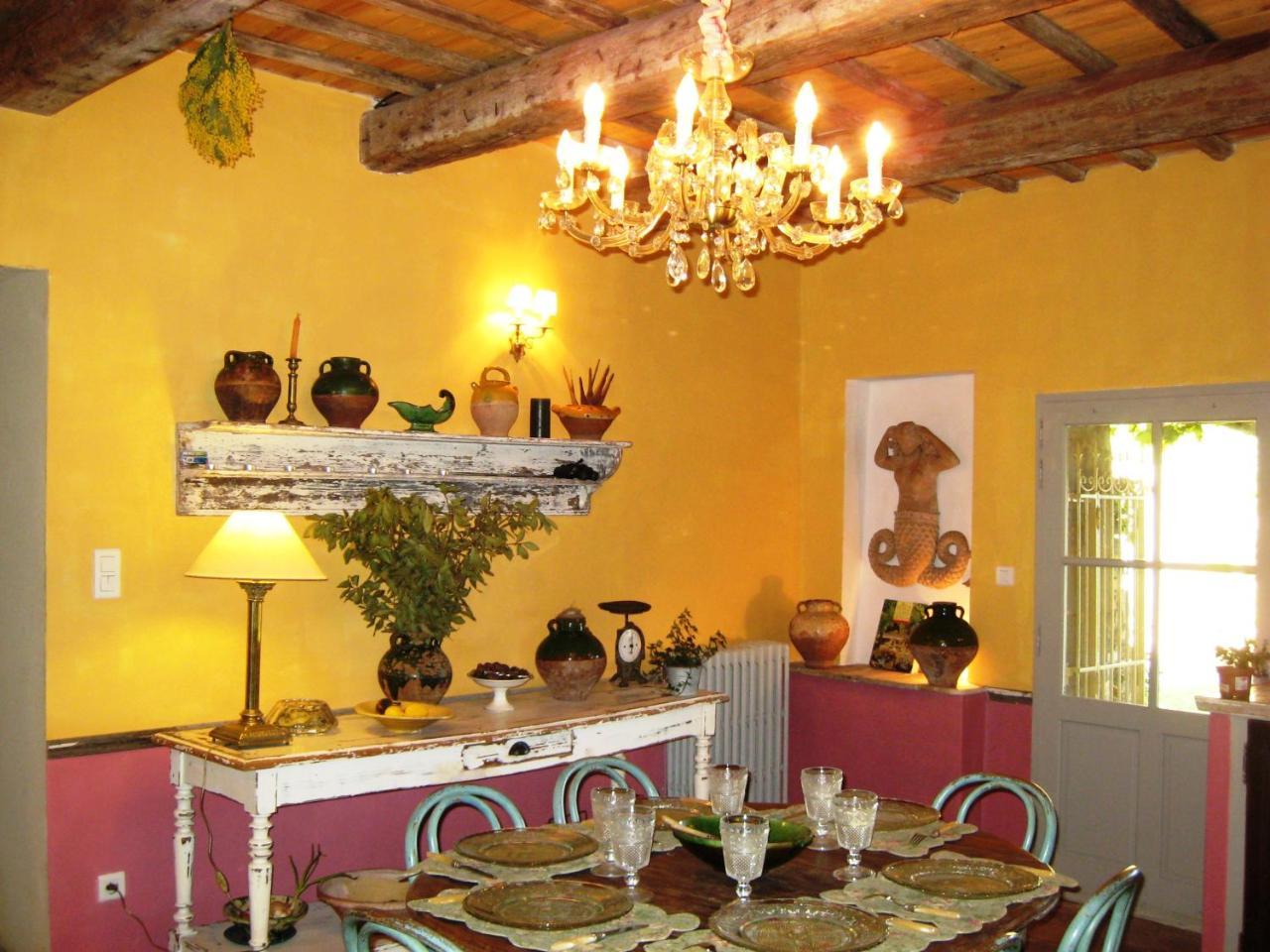 Mas Du Moutet Bed and Breakfast La Capelle-et-Masmolene Buitenkant foto