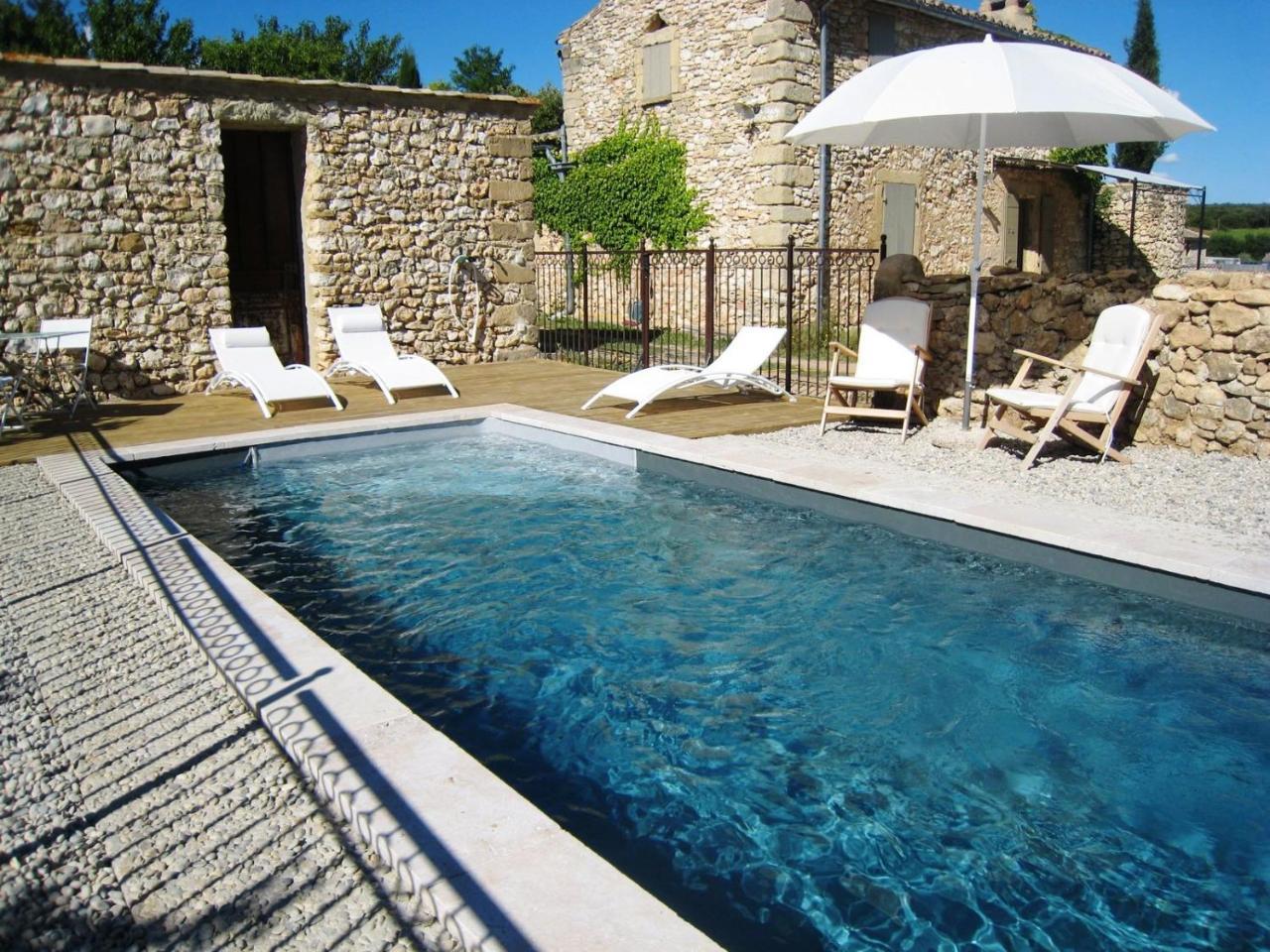 Mas Du Moutet Bed and Breakfast La Capelle-et-Masmolene Buitenkant foto